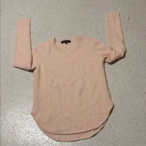 Saks Fifth Avenue Soft Pink Cashmere Sweater